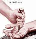 Jesus died for us