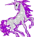 glitter unicorn