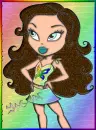 bratz doll standing and posing