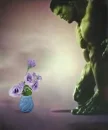 Hulk w/flowers