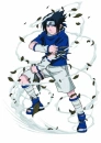 sasuke and cunai and leaf