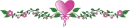 pink bow heart - div - vday