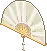 White Fan without design
