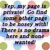 private myspace