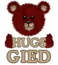 GIED teddy bear hugs