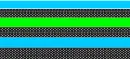 Blue & Green stripes!