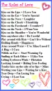 The Rules Of love