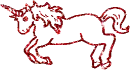 red unicorn