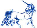 blue unicorn