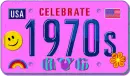 hippie license plate (gvc)