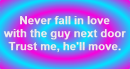 The guy next door