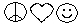peace love and :]