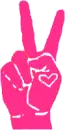 pink peace