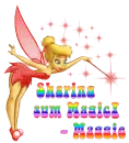Tinkerbell GlitterSparkled Rainbow - Sharing sum Magic, Maggie