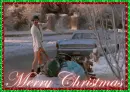 National Lampoon's Christmas Vacation Cousin Eddie (glitter boarder)- Merry Christmas