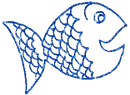 blue fish
