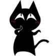 black kitty