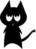 black kitty