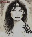 Sexy Vamp (with rainfall effect)- Susan