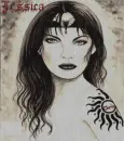 Sexy Vamp (with rainfall effect)- Jessica
