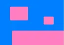 Blue and Pink