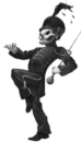 the black parade skeleton
