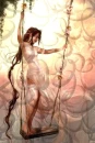 woman in swing