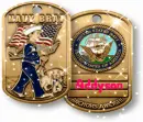 Navy Brat Dog Tags (with sparkles)- Addyson