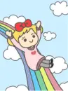 SLIDING DOWN THE RAINBOW