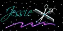 Beautician Tag (with sparkles)- Jessie