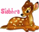 Bambi (with sparkles)- Siabhra