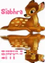 Bambi (with water reflection)- Siabhra