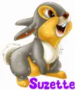 Thumper (with snowfall effect)- Suzette