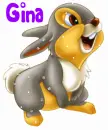 Thumper (with snowfall effects)- Gina