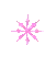 pink crystal flake