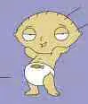 Stewie in Diaper