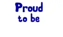 Glitter Text (blinkie)- Proud to be Jewish