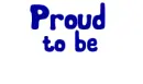 Glitter Text (blinkie)- Proud to be Jewish