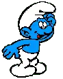Smurf- Laughning (animated)