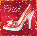 High Heel Sneaker Shoe (with sparkles)- Erica