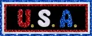 Glitter Text- U.S.A.