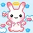 Cute Angel Bunny