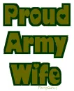 Proud Army Wife