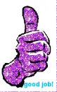 thumbs up-good job