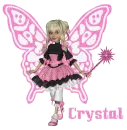 Little Girl with Butterfly Wings
