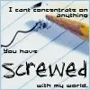 screwed