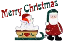 Merry Christmas sled