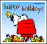 Happy Holidays Snoopy