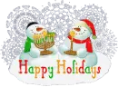 Happy Holidays snofriends