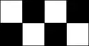 Checkered Black and White